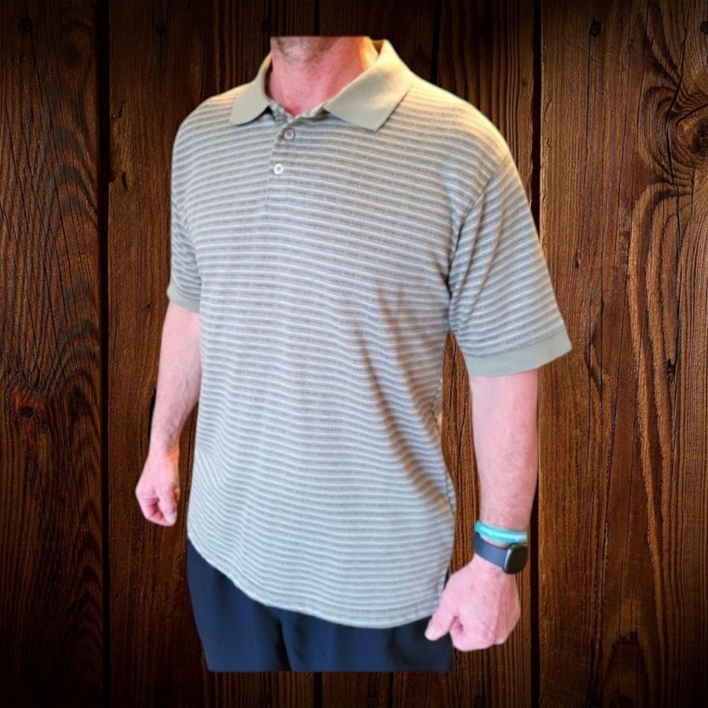 Andrew Fezza 3 button polo
